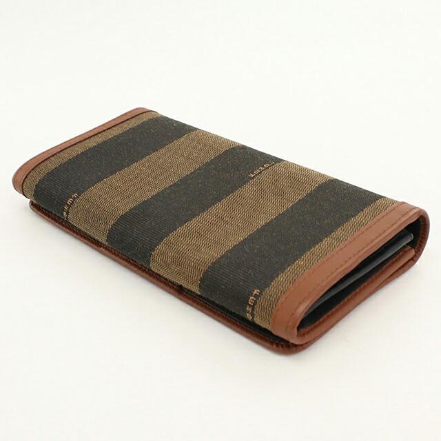 FENDI（フェンディ） 中古 長財布二折 レディース ブランド ペカン