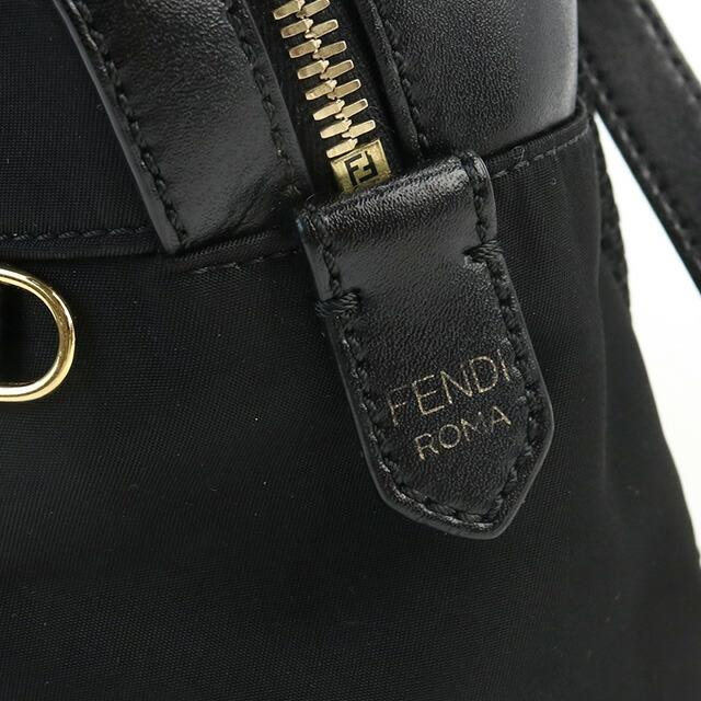 中古 フェンディ リュック レディース ブランド FENDI モンスター バックパック ナイロン 8BZ038 A3KT ブラック バッグ｜nanaple｜09