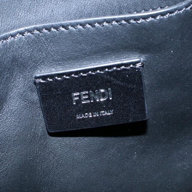 中古 フェンディ トートバッグ レディース ブランド FENDI 2WAYトートバッグ レザー 7VA512 AFB3 ブラック バッグ｜nanaple｜07