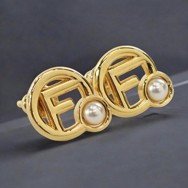 FENDI（フェンディ） 中古 ピアス レディース ブランド エフ イズ