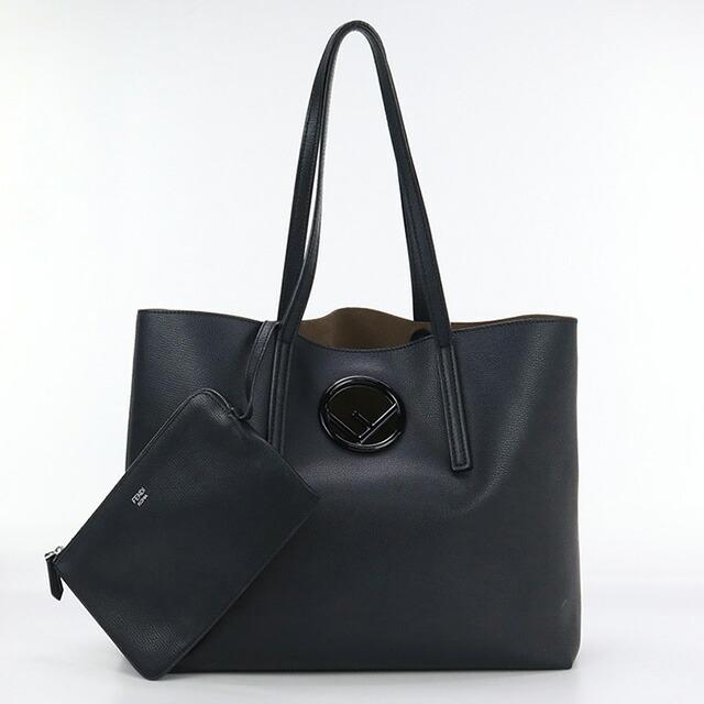 Fendi ロゴ入り ブラックハンドバッグ フェンディ バッグ FENDI 8BL146 1D5 F0GXN BY THE WAY バイザウェイ