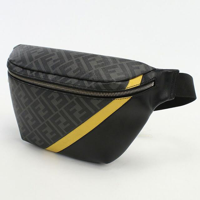 FENDI 中古 フェンディ ボディバッグ メンズ ブランド ダイアゴナル  