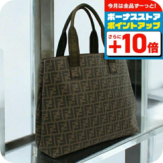 FENDI（フェンディ） 中古 トートバッグ レディース ブランド ズッカ