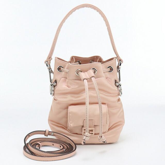 FENDI フェンディ モントレゾール ミニ 8BS010 A0W4 ショルダーバッグ ライトピンク 14061 レディース【中古】 z6291 FENDI（フェンディ） 中古 斜め掛け ショルダーバッグ レディース