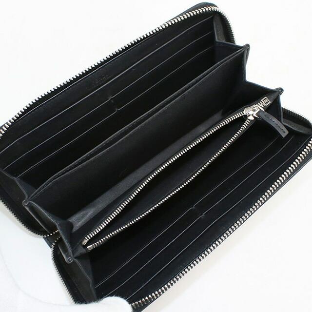 FENDI 中古 フェンディ 長財布ラウンドファスナー メンズ ブランド  