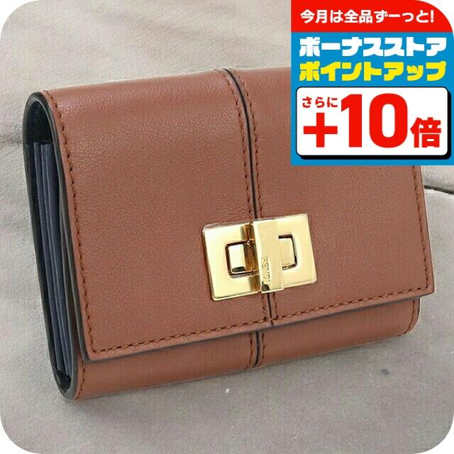 FENDI 名刺入れ 新品未使用 FENDI（フェンディ） 中古 名刺入れ レディース ブランド ピーカブー