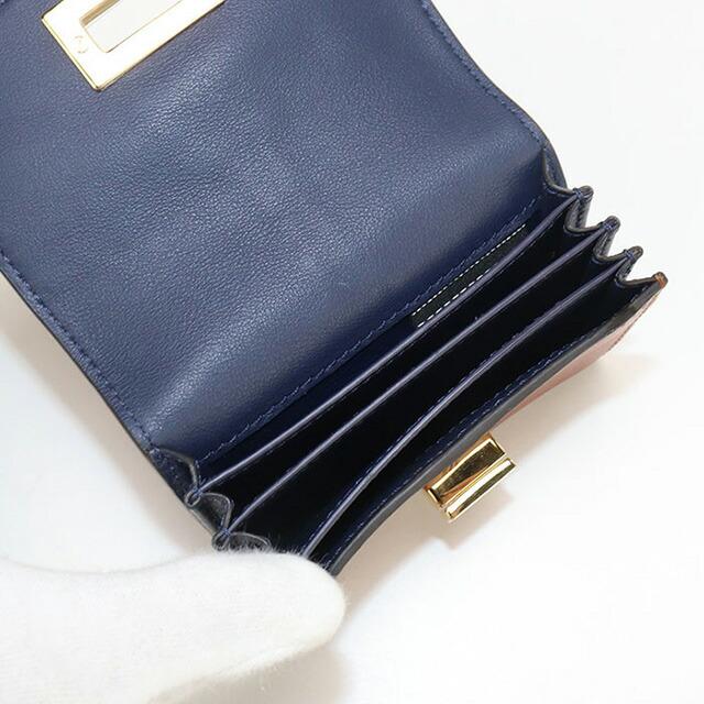 FENDI（フェンディ） 中古 名刺入れ レディース ブランド ピーカブー