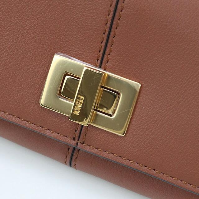 FENDI（フェンディ） 中古 名刺入れ レディース ブランド ピーカブー
