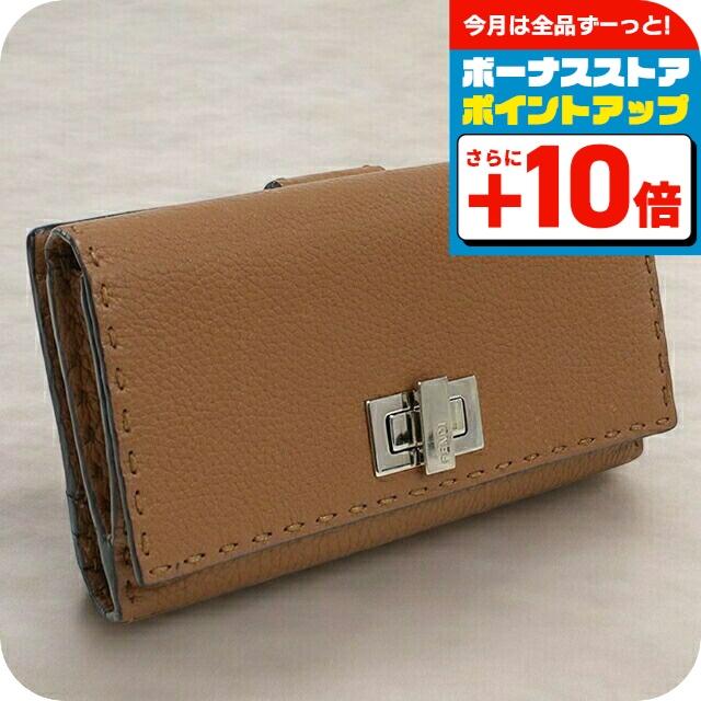 FENDI（フェンディ） 中古 長財布ニ折小銭入付き レディース ブランド