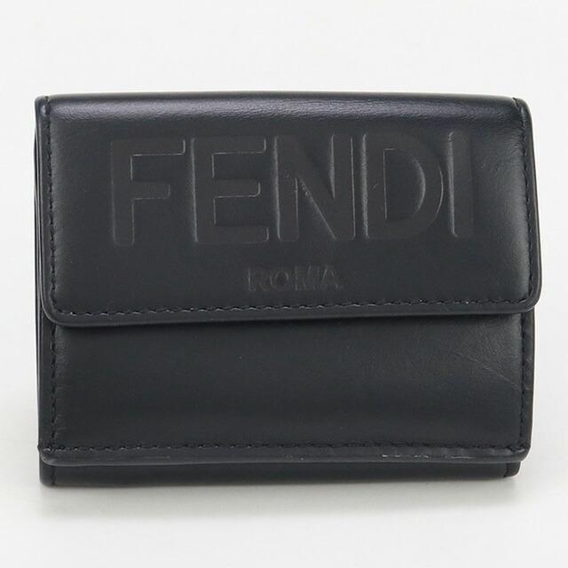 未使用✨フェンディ　レザー　三つ折り財布　エフイズフェンディ　8M0395 FENDI（フェンディ） 三つ折り財布 8M0395 エフ イズ レザー レッド