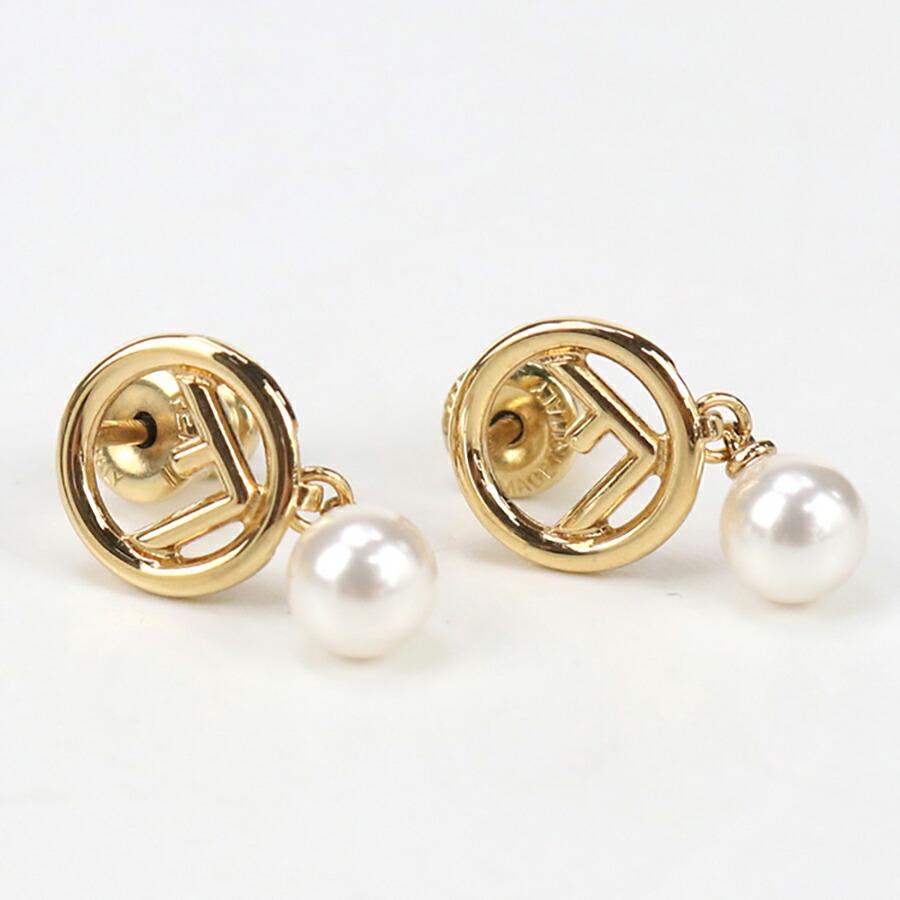 FENDI（フェンディ） 中古 ピアス レディース ブランド エフ イズ