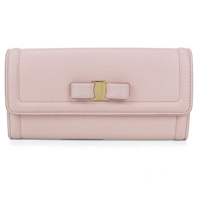 FERRAGAMO（フェラガモ） 中古 長財布二折 レディース ブランド ヴァラ