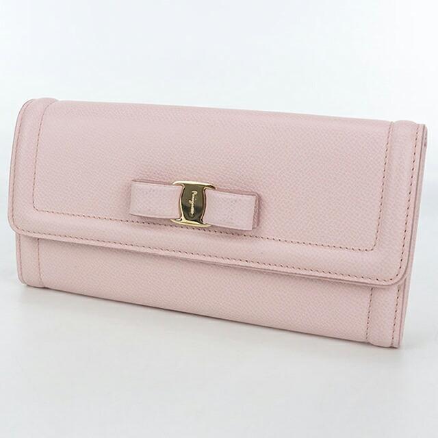 フェラガモ 財布 ピンク フェラガモ Ferragamo 財布 二つ折り財布 折りたたみ財布 220633