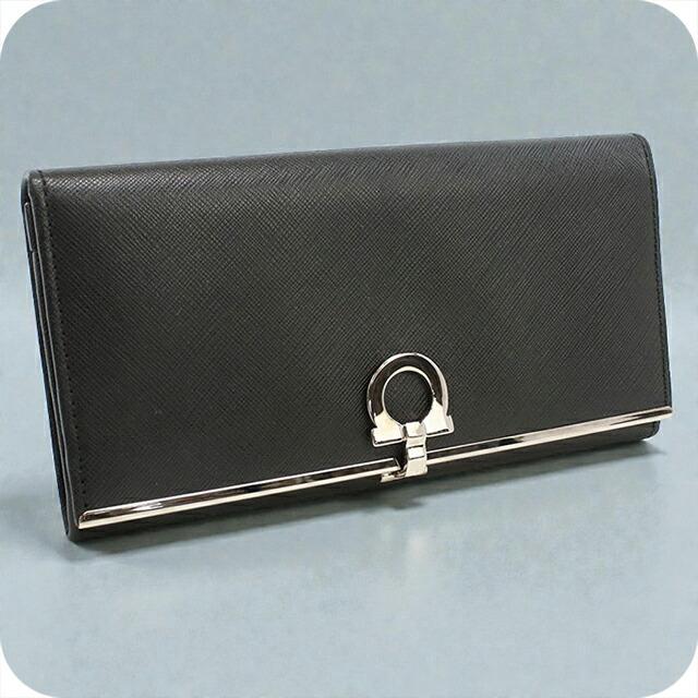FERRAGAMO（フェラガモ） 中古 長財布二折 レディース ブランド