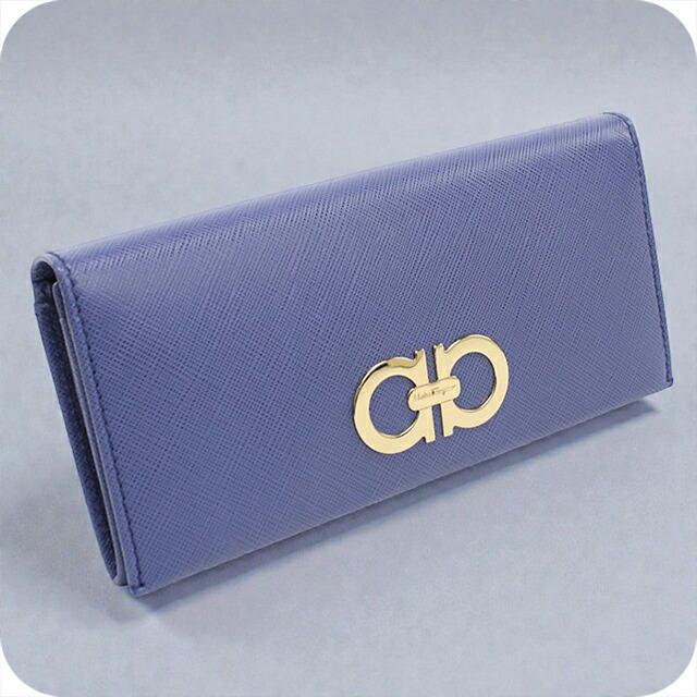 FERRAGAMO（フェラガモ） 中古 長財布二折 レディース ブランド