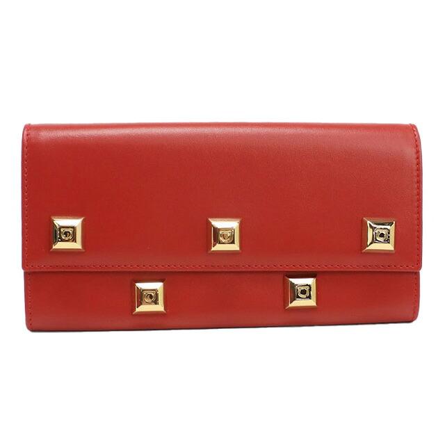 FERRAGAMO（フェラガモ） 中古 長財布 二つ折り レディース ブランド
