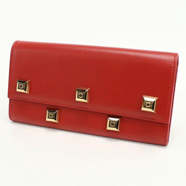 FERRAGAMO（フェラガモ） 中古 長財布 二つ折り レディース ブランド