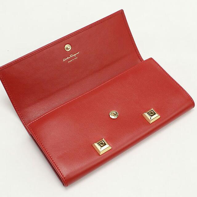 新品 フェラガモ FERRAGAMO 長財布 ウォレット レッド 赤 Amazon | [Salvatore Ferragamo] [フェラガモ] 長財布 ワンダ レッド