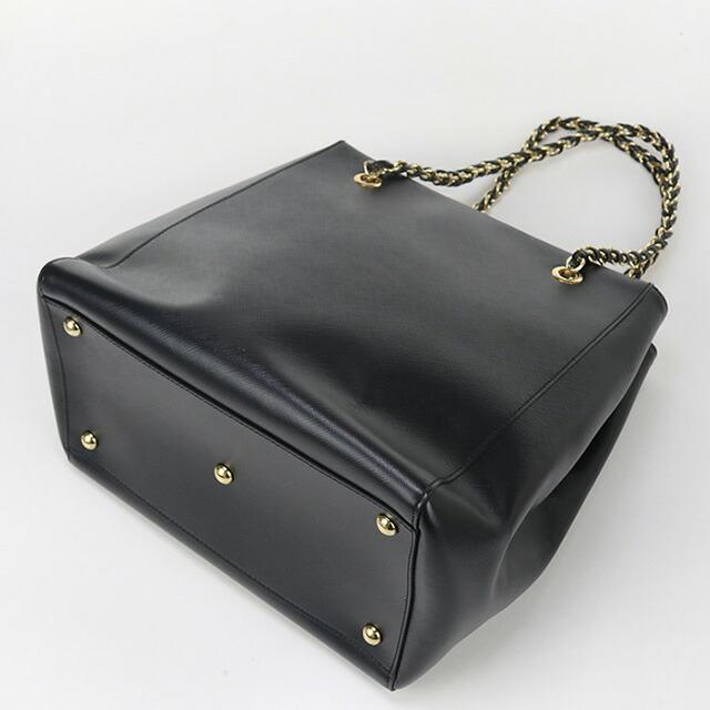 フェラガモ チェーンショルダー バッグ レザー フォーマル ブラック レディース FERRAGAMO 中古 フェラガモ ショルダーバッグ レディース