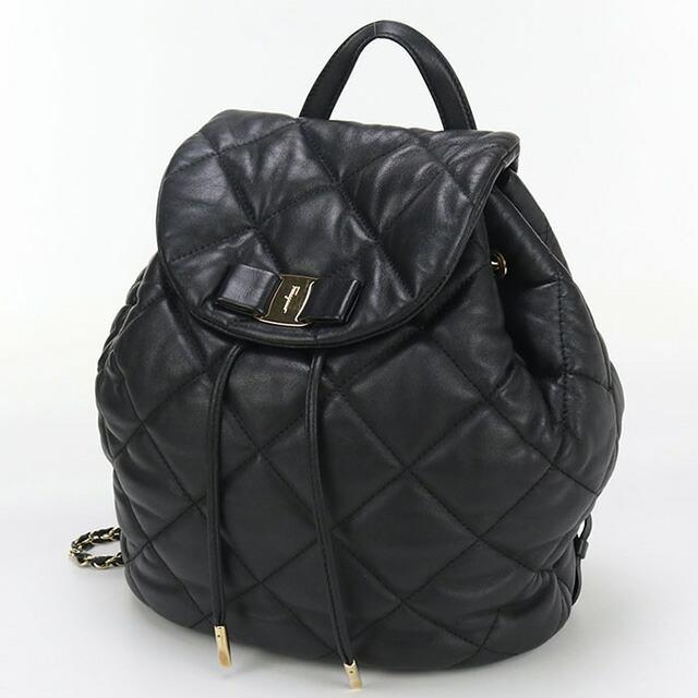 フェラガモ/ミニリュック】黒　バッグ　レディース　収納袋付き 楽天市場】Ferragamo フェラガモ リュック レディース 212969 759565