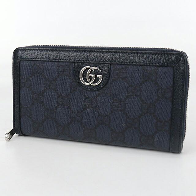 GUCCI（グッチ） 中古 長財布ラウンドファスナー メンズ ブランド