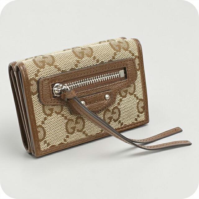 GUCCI（グッチ） 中古 三つ折り財布 三折財布 レディース ブランド