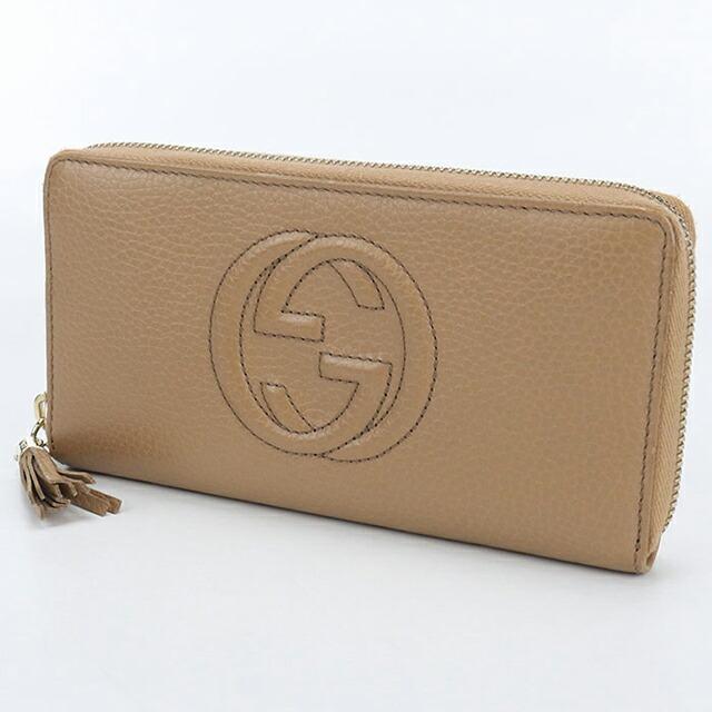 GUCCI（グッチ） 中古 長財布ラウンドファスナー レディース ブランド