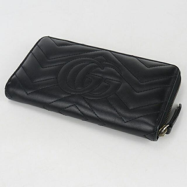 GUCCI（グッチ） 中古 長財布ラウンドファスナー レディース ブランド