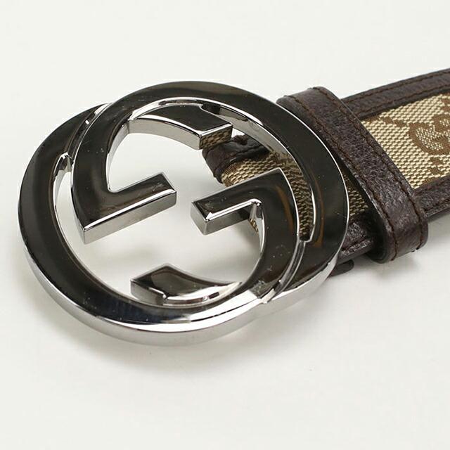 GUCCI（グッチ） 中古 ベルト メンズ ブランド インターロッキングG