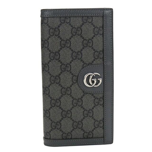 美品✨グッチ 名作 ディアマンテ 長財布 ダブルファスナー オーガナイザー GUCCI（グッチ） 中古 長財布ニ折小銭入付き メンズ ブランド オフィ