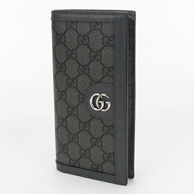 GUCCI（グッチ） 中古 長財布ニ折小銭入付き メンズ ブランド オフィ