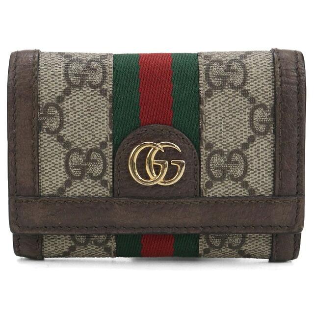 GUCCI（グッチ） 中古 三つ折り財布 レディース ブランド オフィディア