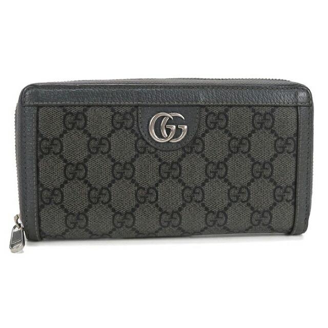 GUCCI（グッチ） 中古 長財布ラウンドファスナー メンズ ブランド
