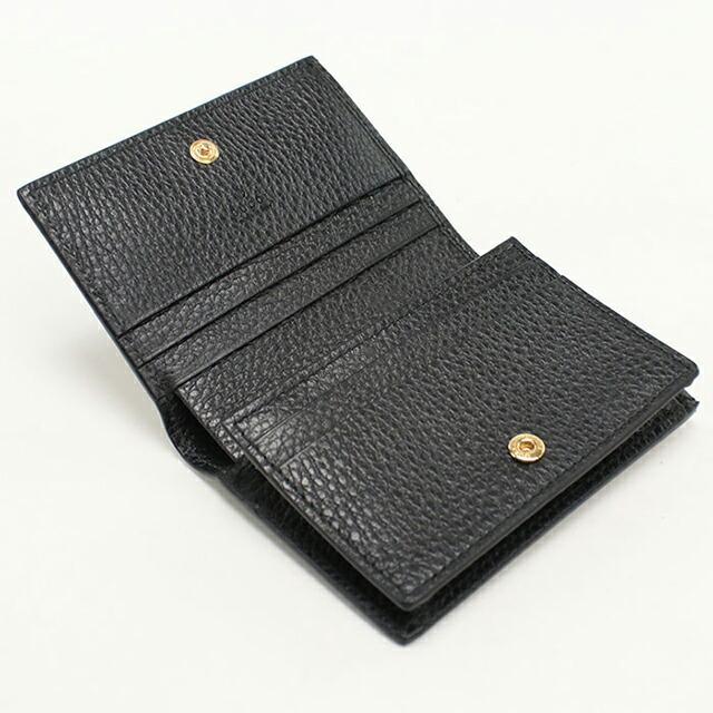 ※6/10まで限定価格※[未使用級]グッチ 二つ折り財布 ブラック スプリーム GUCCI（グッチ） 中古 二つ折り財布 コンパクト レディース ブランド
