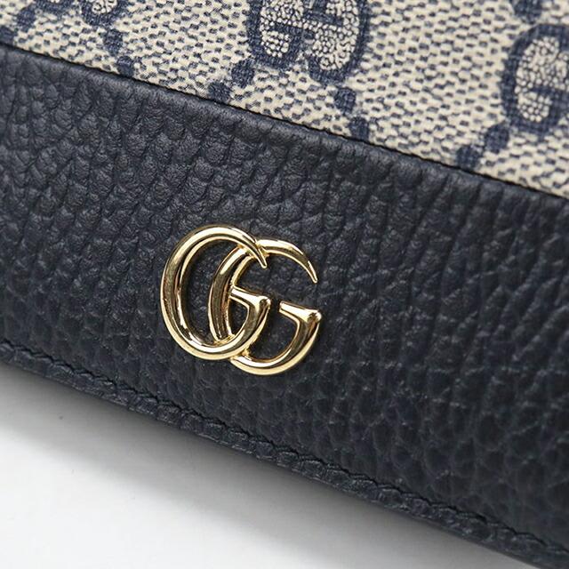 ま2〓 GUCCI グッチ ノースリーブ レディース S ダークネイビー GUCCI（グッチ） 547785-2149 ニューヨークヤンキース 二つ折り財布