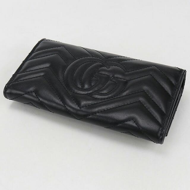 グッチ コンチネンタルウォレット ダブルG 443436 長財布二折 GUCCI（グッチ） 中古 長財布二折 レディース ブランド ダブルG