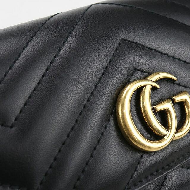 グッチ コンチネンタルウォレット ダブルG 443436 長財布二折 GUCCI（グッチ） 中古 長財布二折 レディース ブランド ダブルG