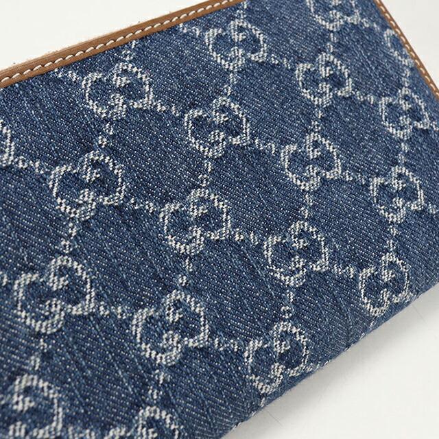 グッチ GGブルームスプリント ラウンドファスナー ジップ ウォレット 長財布 GUCCI（グッチ） GUCCI GGブルームスプリント ラウンドファスナー