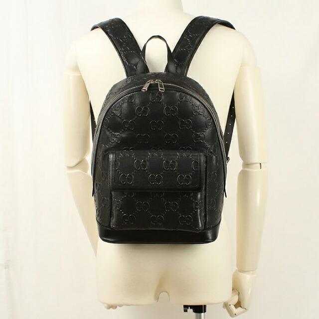 GUCCI（グッチ） 中古 リュック メンズ ブランド GUCCI GGエンボス
