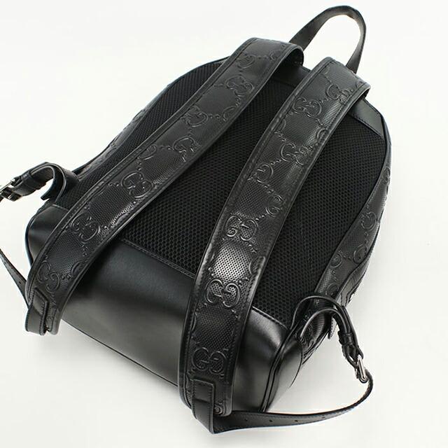 GUCCI（グッチ） 中古 リュック メンズ ブランド GUCCI GGエンボス