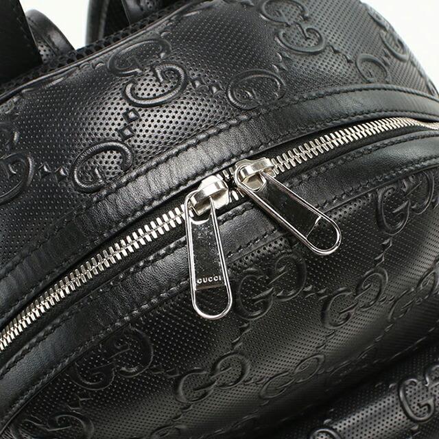 GUCCI（グッチ） 中古 リュック メンズ ブランド GUCCI GGエンボス