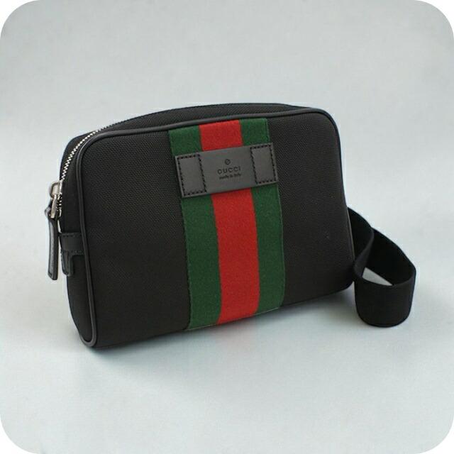 GUCCI グッチ ウエストバッグ シェリー 630919 ボディバッグ キャンバス【中古】 メンズ GUCCI（グッチ） 中古 ボディバッグ メンズ ブランド シェリー