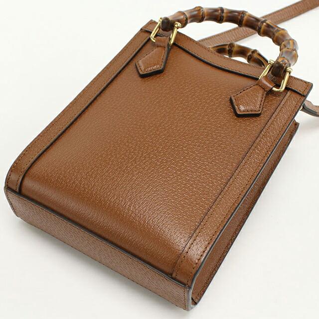 ✨ダイアナ妃愛用✨GUCCI レディロック 2way ブラウン レザー 鍵付き GUCCI（グッチ） 中古 トートバッグ レディース ブランド ダイアナ