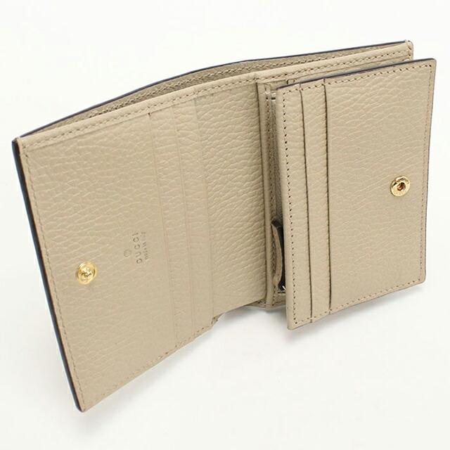 GUCCI（グッチ） 中古 二つ折り財布 コンパクト レディース ブランド
