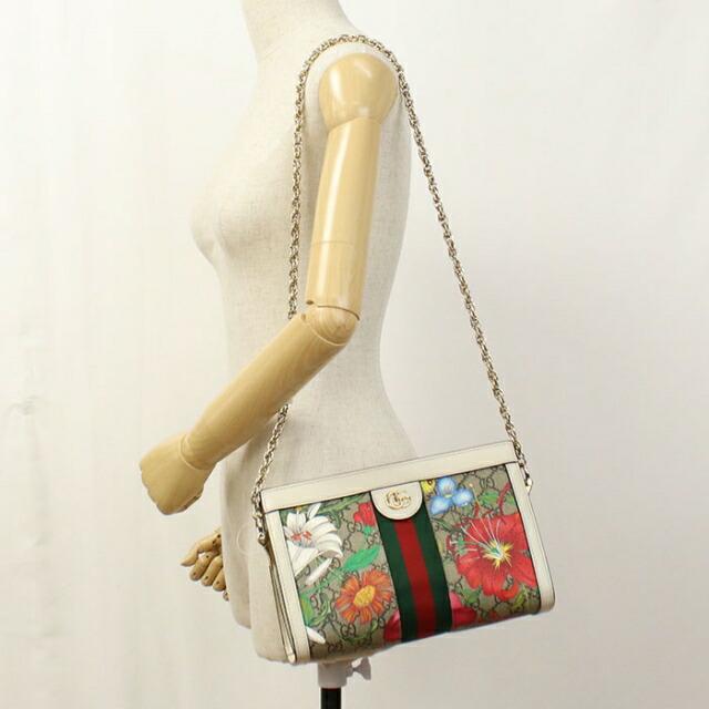 グッチ(Gucci) ショルダーバッグ503877 レザー ベージュ 美品 GUCCI（グッチ） 中古 ショルダーバッグ レディース ブランド オフィ