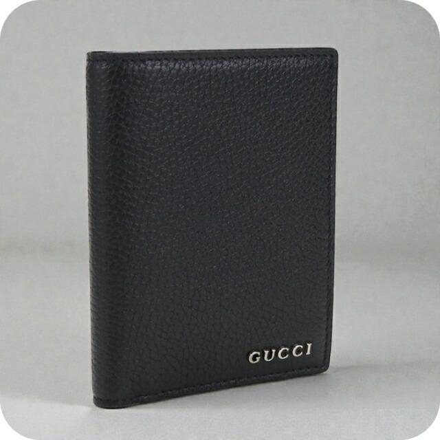 GUCCI（グッチ） 中古 二つ折り財布 コンパクト メンズ ブランド ロゴ