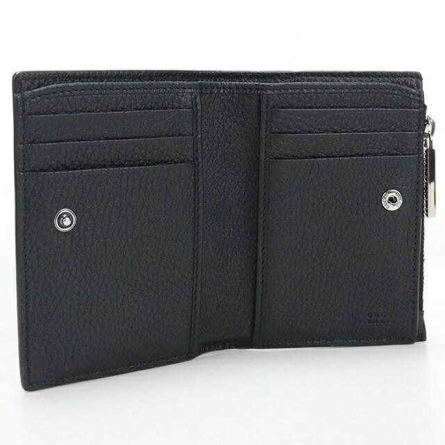 GUCCI（グッチ） 中古 二つ折り財布 コンパクト メンズ ブランド ロゴ
