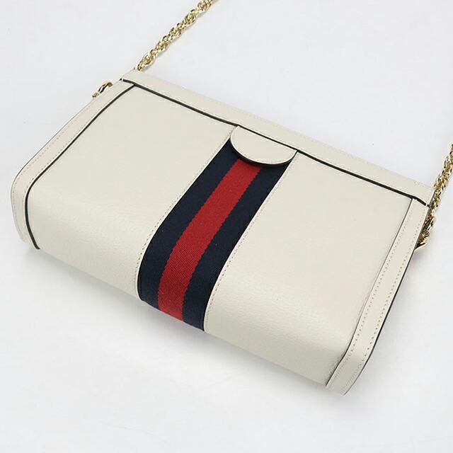 GUCCI オールドグッチ ショルダーバッグ レザー ホワイトビンテージ斜め掛け GUCCI（グッチ） 中古 ショルダーバッグ レディース ブランド オフィ