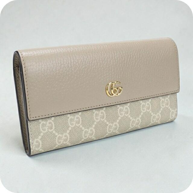 GUCCI（グッチ） 中古 長財布二折 レディース ブランド ダブルG 