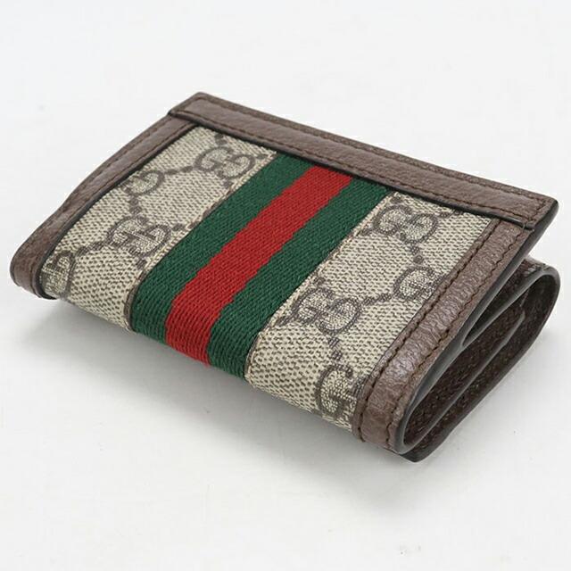 GUCCI（グッチ） 中古 三つ折り財布 コンパクト 三折財布 レディース